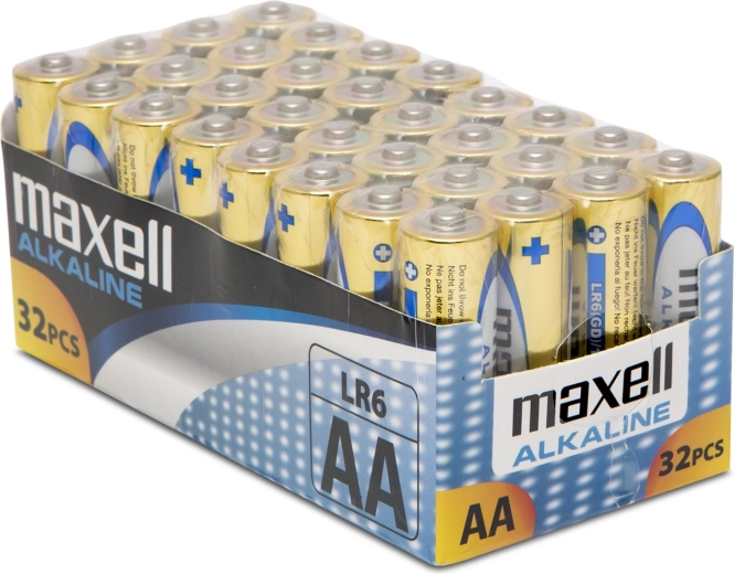 Batterie alcaline stilo AA LR6 32 pezzi