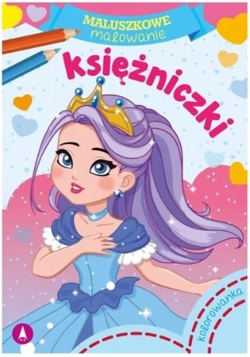 Coloring book per le più piccole Principesse
