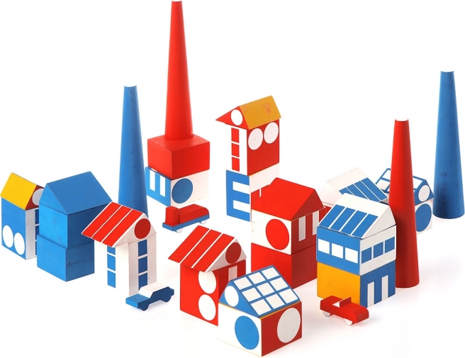 Vilac cittadina industriale di Ladislav Sutnar – costruzioni in legno