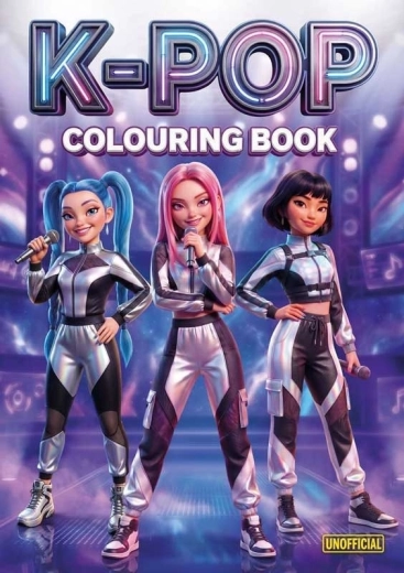 Libro da colorare K-Pop