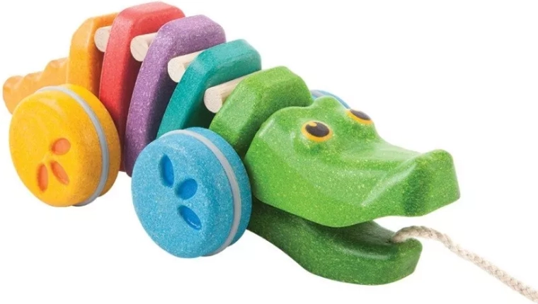 PlanToys coccodrillo danzante arcobaleno