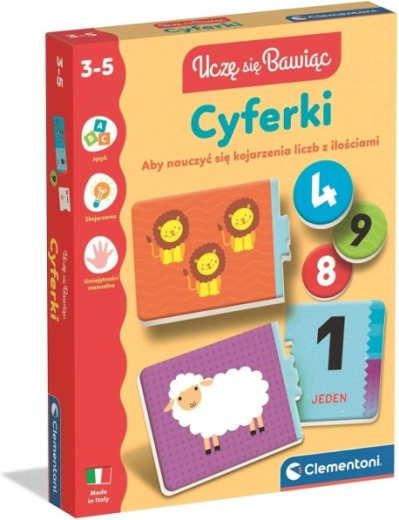 Cyferki – gioco educativo con animaletti per imparare i numeri