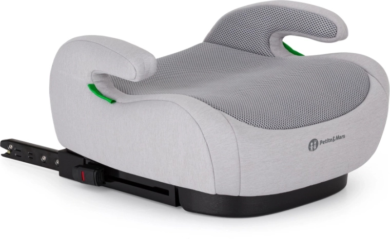 Petite & Mars rialzo Optimus Pro i-Size Air Gentle Grey 125–150 cm