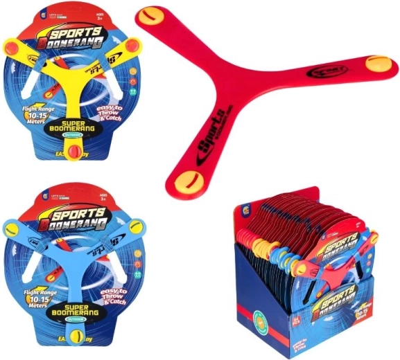 Boomerang in plastica per bambini – boomerang sportivo leggero per l’esterno