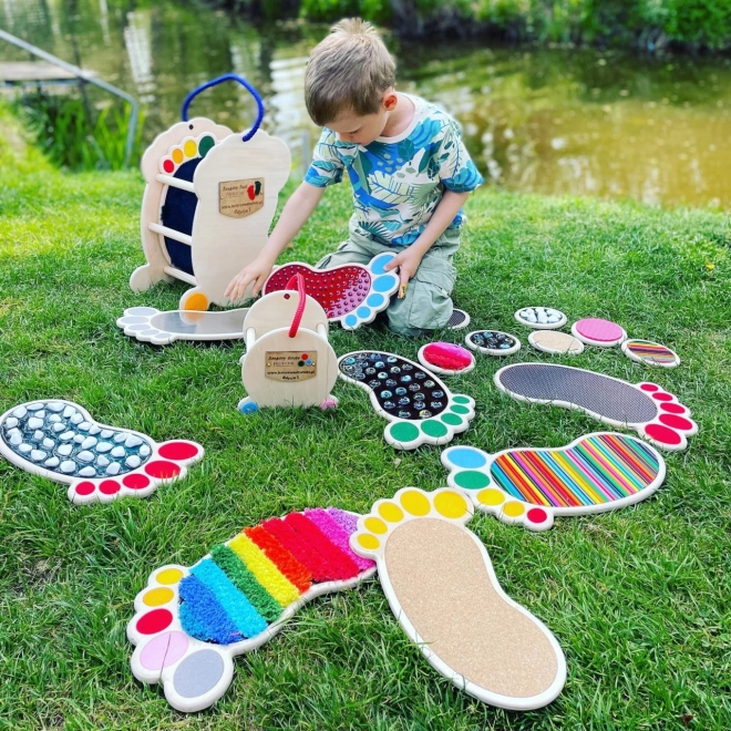 Set Profedu di percorsi e cerchi sensoriali