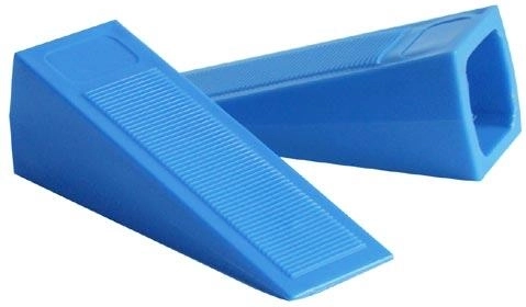 Fermoporta a cuneo 11 × 3 cm, 2 pz