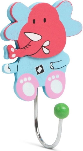 Appendiabiti da parete per bambini con animaletto - 1 pezzo