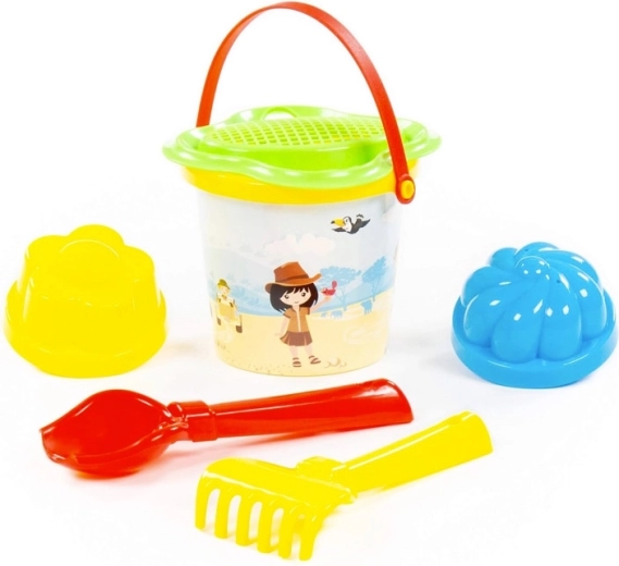 set da sabbia per bambini Funny, 6 pezzi