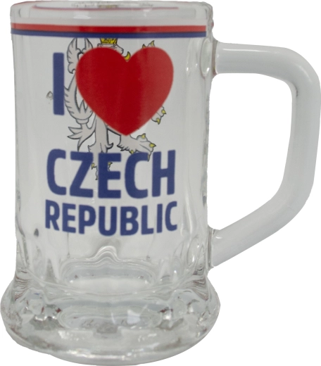 Mini boccale 40 ml – Repubblica Ceca Leone