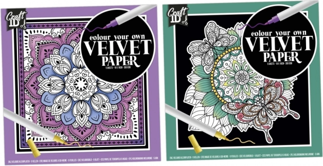 Immagini da Colorare in Velluto