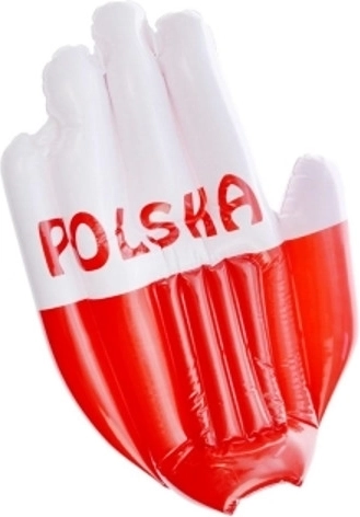 Grande guanto gonfiabile per tifosi