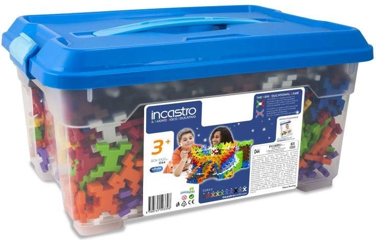 Incastro Box set di costruzione - 1000 pezzi
