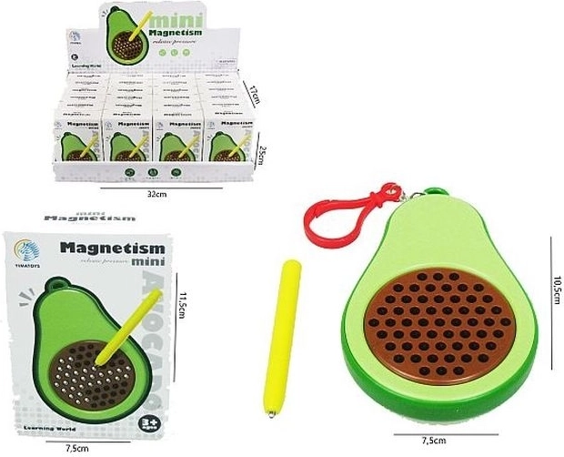 Tavoletta da disegno magnetica a forma di avocado