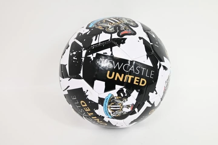 Pallone da calcio Newcastle United con graffiti, taglia 5