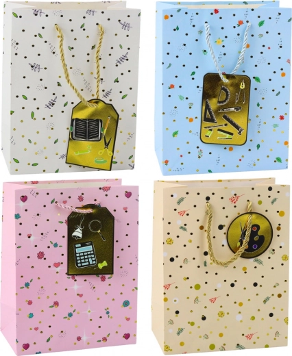 Shopper regalo per studente e insegnante 32 × 26 × 12 cm