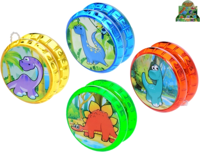 Yo-yo dinosauro con luce 6 cm