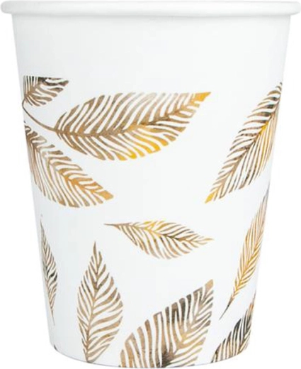 Bicchieri di carta Grigio Rametti 200 ml, 8 pz