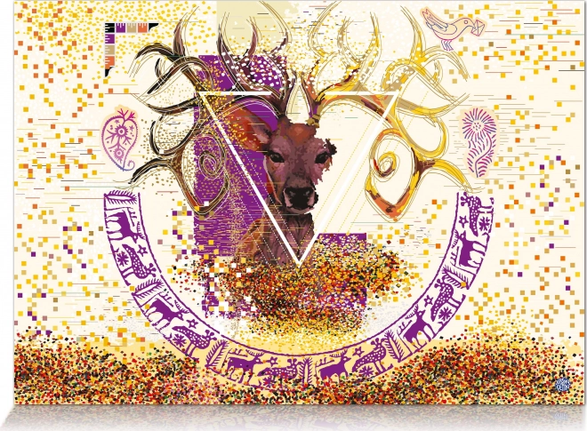 Puzzle Cervo portafortuna 300 pezzi