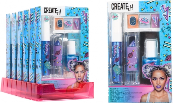 Set trucco olografico