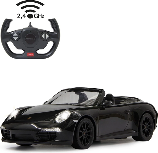 Auto RC Porsche 911 Carrera S 1:12 nero