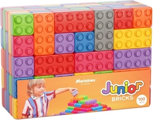 Set da costruzione per bambini Cihly Junior con finestre e porte, 100 pezzi