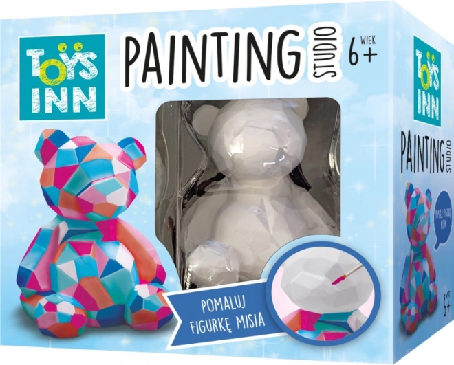 Figura di orsacchiotto da dipingere