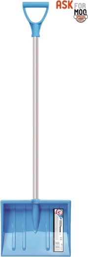 Pala da neve per bambini Prosperplast Bobo comfort alu azzurro chiaro