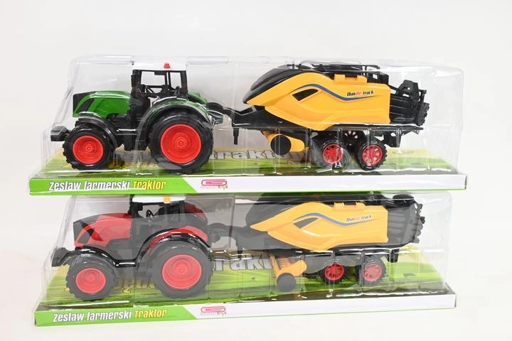 Trattore con macchina agricola - 1 pezzo