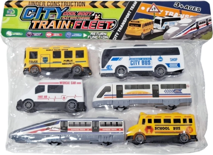 Set di veicoli – 6 pz