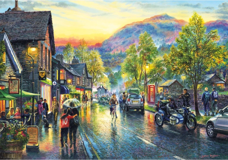 Puzzle GIBSONS Grasmere al crepuscolo 500 pezzi