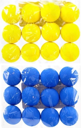 Set di palline in schiuma 12 pz