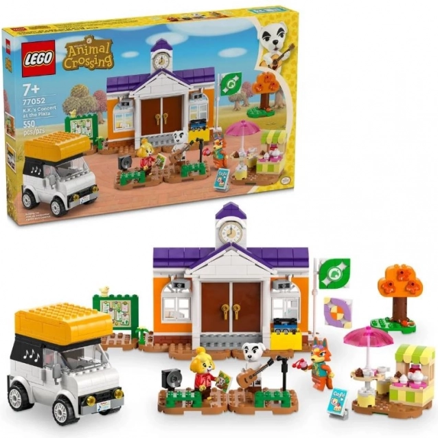 Lego animal crossing: concerto di kk in piazza