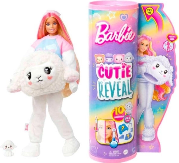 BARBIE Bambola Cutie Reveal, Pecorella