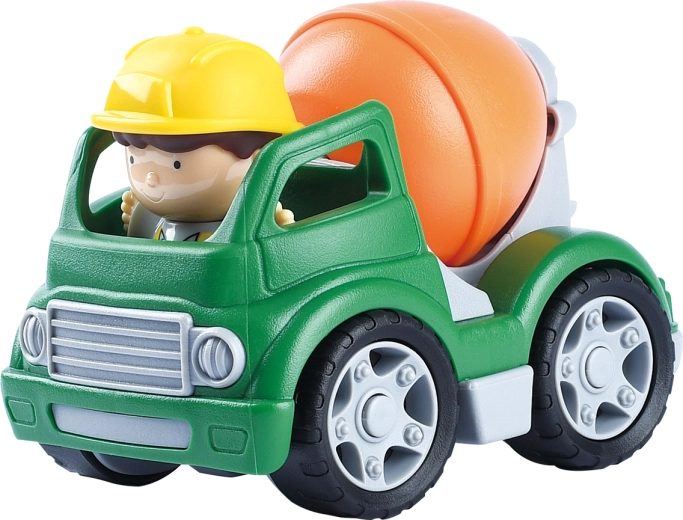 Veicolo da costruzione Playgo con personaggio