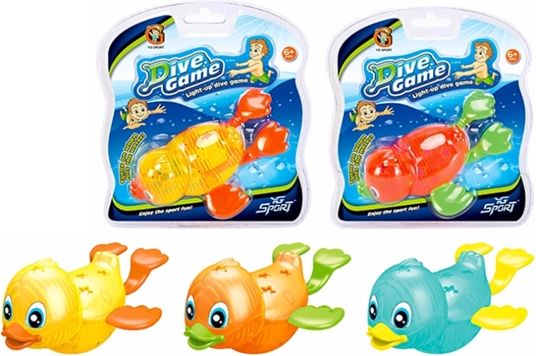 Paperella subacquea Sparkys con luce (3 tipi)