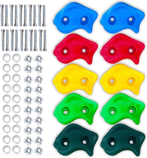 Renew Force prese da arrampicata per bambini da parete 10 pz