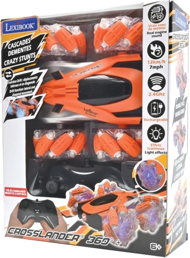 Lexibook auto acrobatica Crosslander 360°+