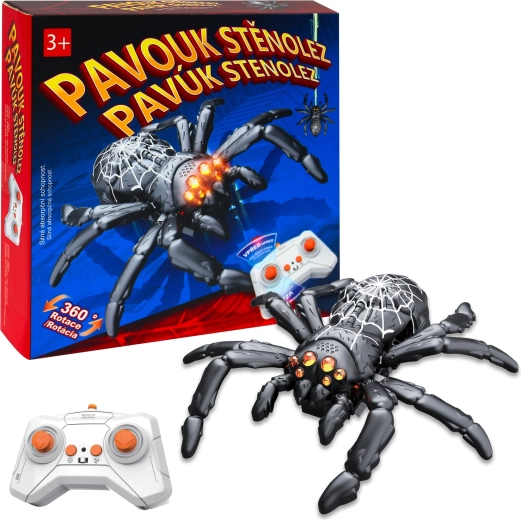 Ragno robotico arrampicatore telecomandato Sparkys