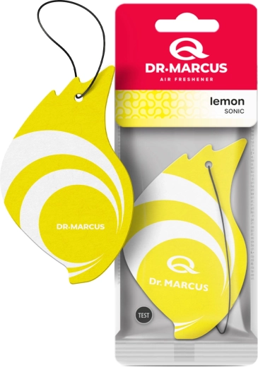 Dr. Marcus Sonic deodorante per auto da appendere Lemon