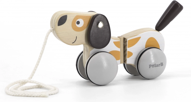 Cagnolino da traino in legno VIGA POLARB