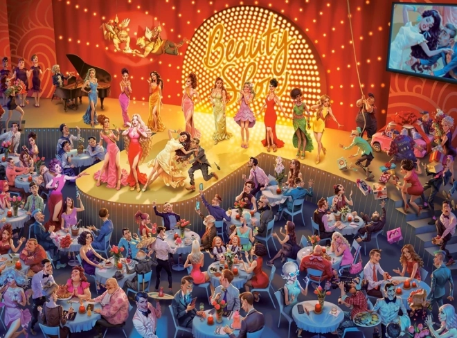 Puzzle 2000 pezzi Beauty Show