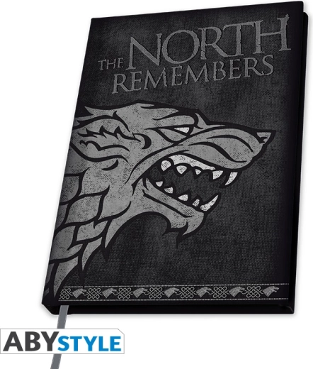 Quaderno Game of Thrones A5 Stark - 1 pezzo