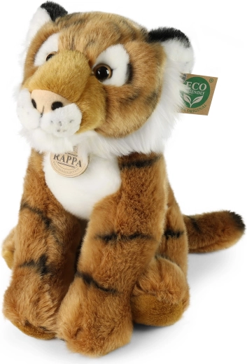 Tigre di peluche Rappa seduta 30 cm Eco-friendly