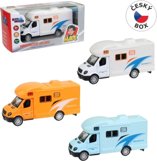Camper in metallo con retrocarica 11 cm