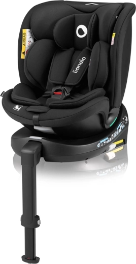 Seggiolino auto Lionelo Navy i-Size 40–150 cm Black Onyx