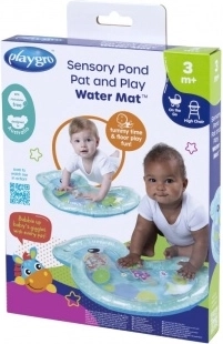 Playgro tappetino sensoriale gonfiabile ad acqua per neonati