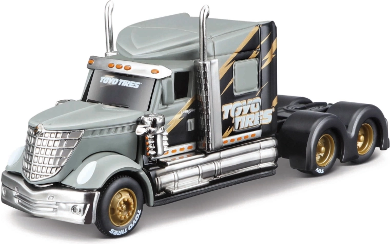 Maisto International Lone Star modello di camion grigio 1:64