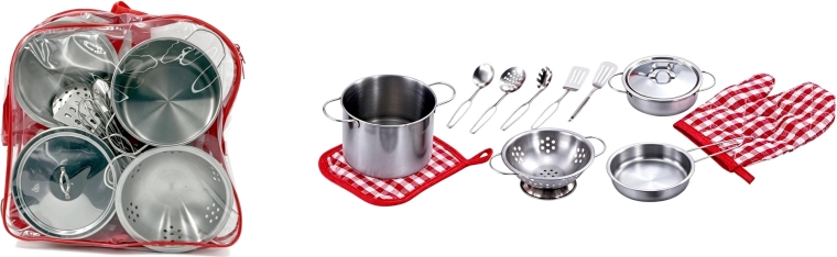 Stoviglie in metallo PLEJO per bambini