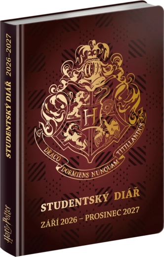 Diario studenti Harry Potter settembre 2026 – dicembre 2027 9,8 × 14,5 cm
