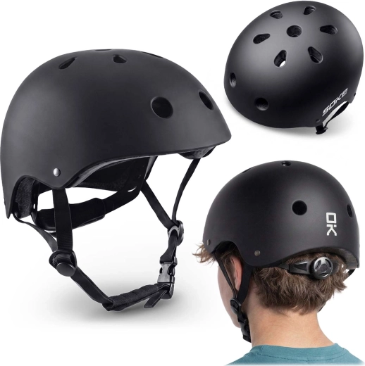 Casco sportivo Soke K1 nero taglia L